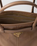 Prada Bonnie Large Leather Handbag - Image 4